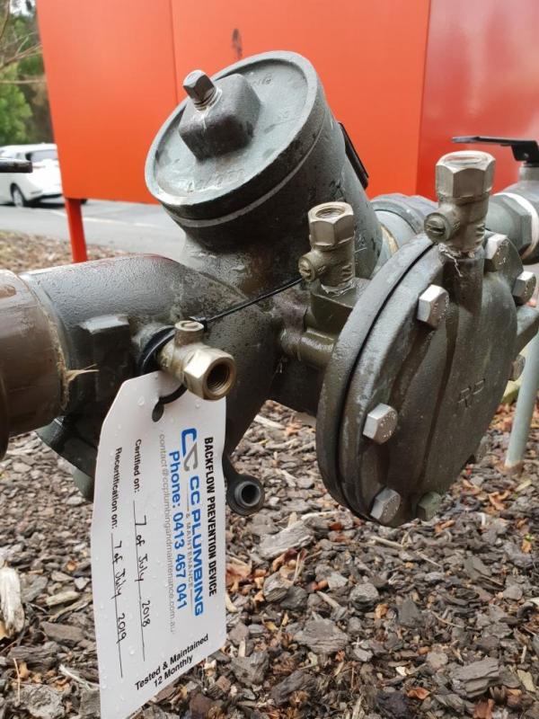 Backflow Test and Testing in Melbourne